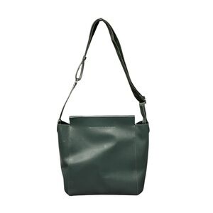 The Everlane Form Bag Green Italian Leather Purse Quiet Luxury Minimalist